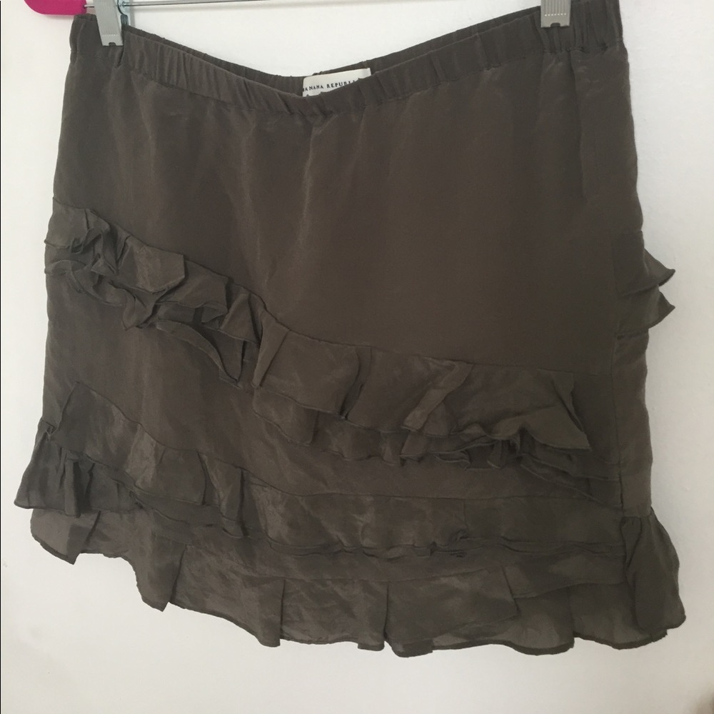 Silk Banana Republic Skirt